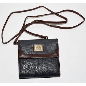 NWOT Medallion Leather Wallet Bag (Prob Vintage)